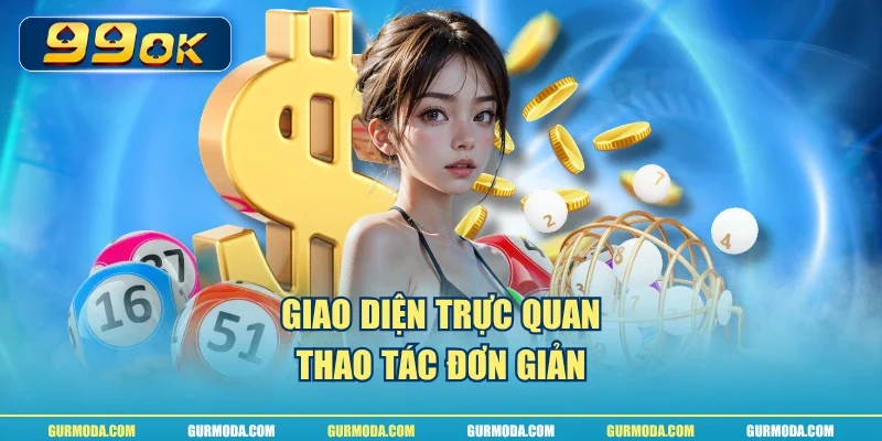 Giao diện trực quan, thao tác đơn giản